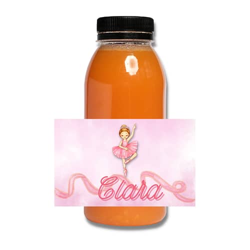 etichette succhi di frutta ballerina