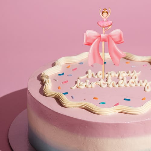 cake topper ballerina