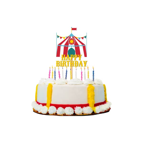 cake topper circo